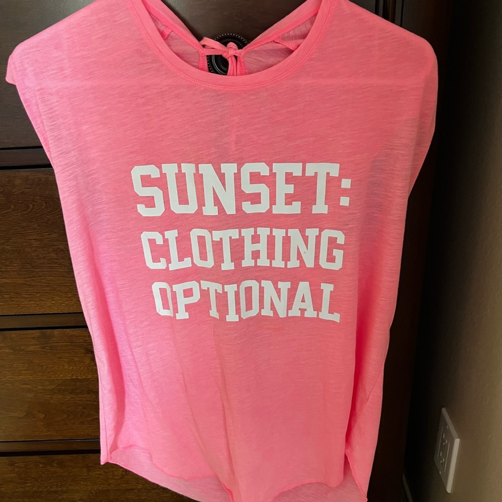 Pink Sleeveless Top
